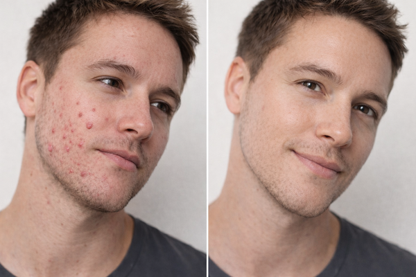 Avant / Après de Thibaut D.